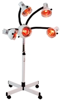 5 Head Infra red lamp w / flexible arms