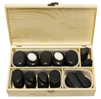 45 Piece Hot Stone Massage Kit with Box