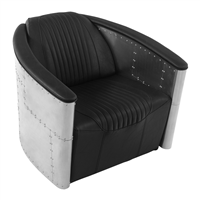 Aviator Vintage Aluminum Lounge Chair